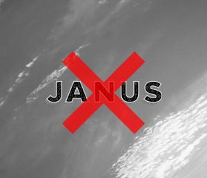 Janus name with X crossing it out