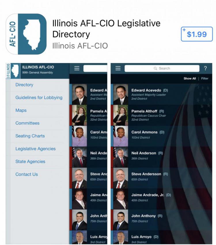 Illinois AFL-CIO Legislative Directory