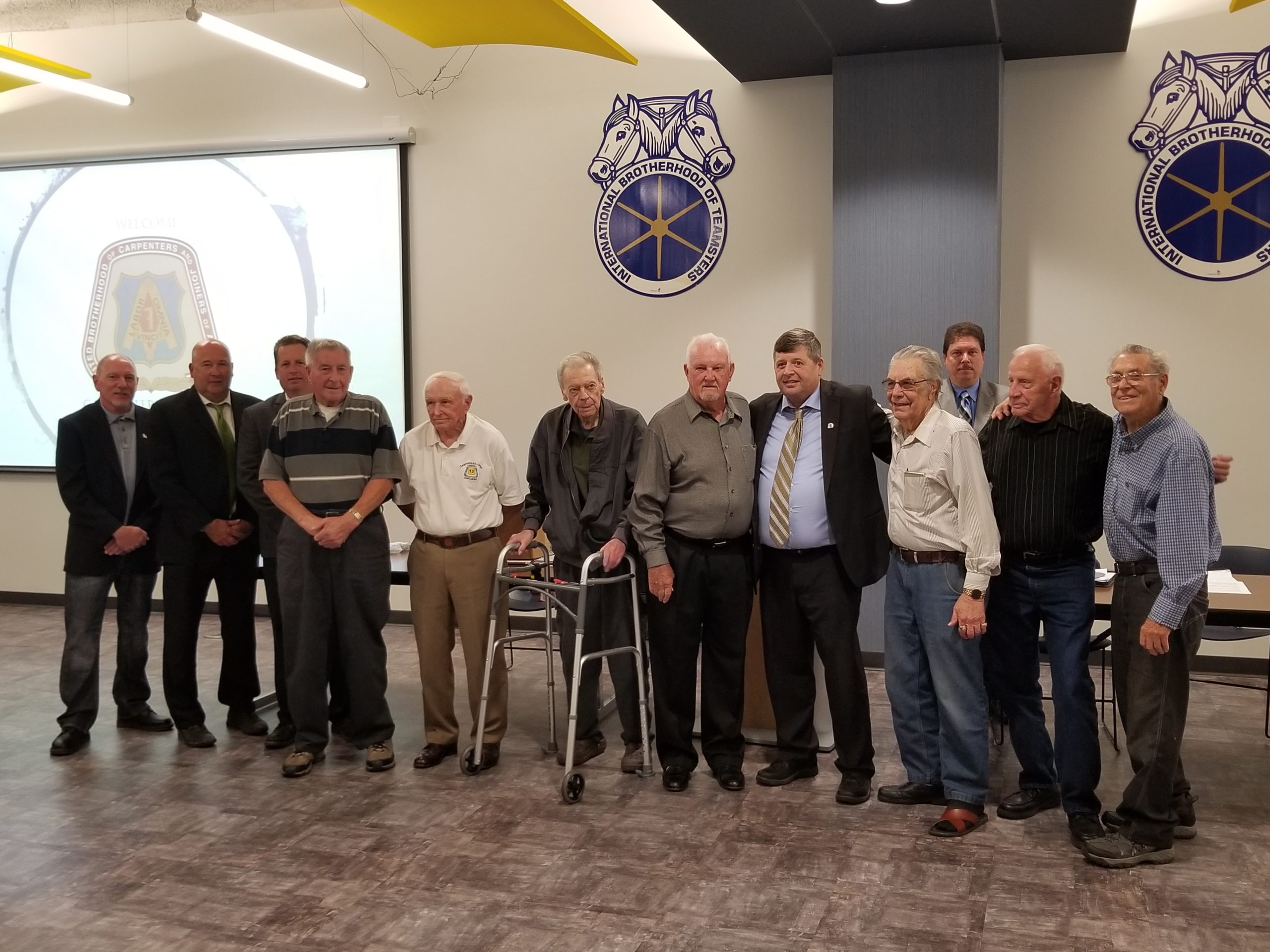 Local 13 Honors Members with Milestone Years of Service