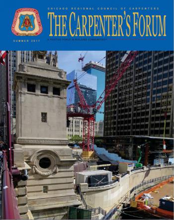 Magazine cover for The Carpenter's Forum