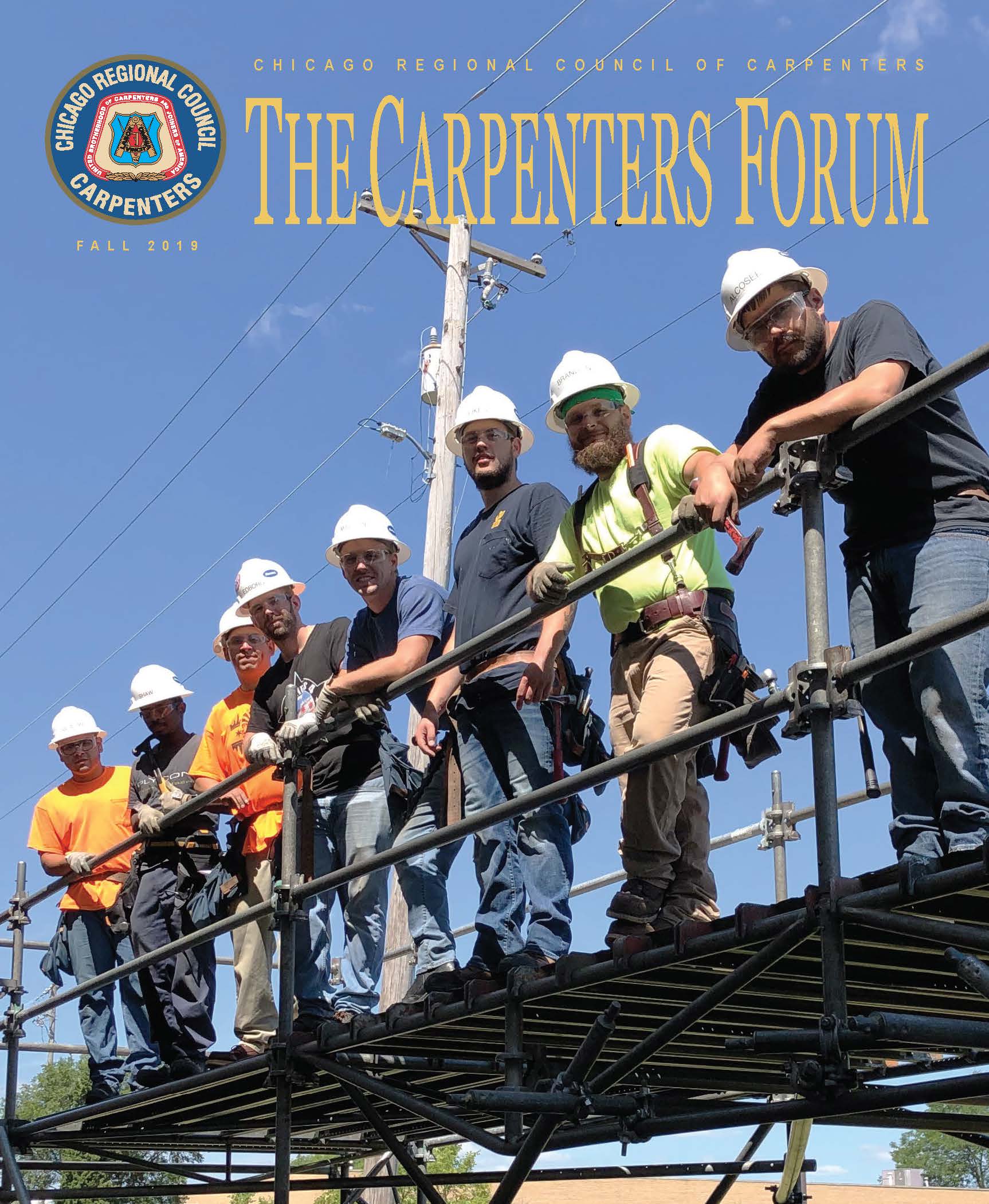 fall 2019 carpenters forum magazine