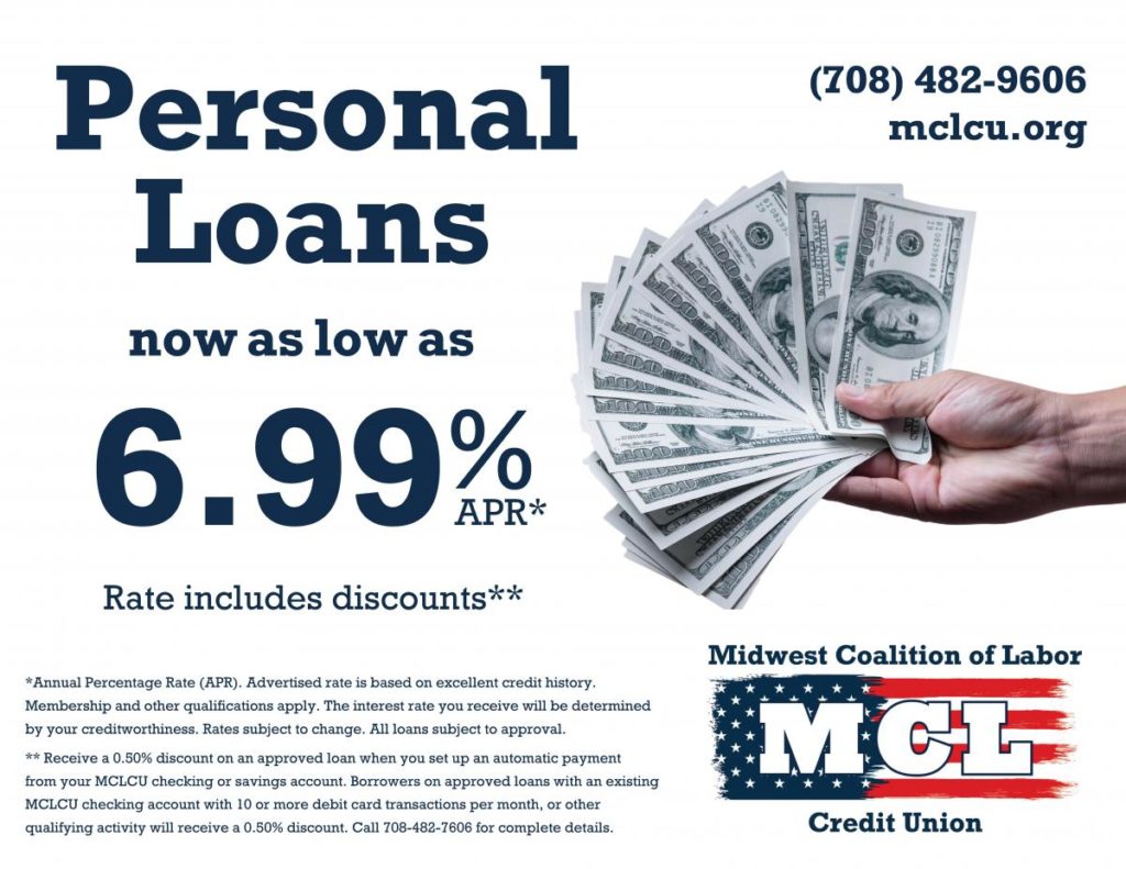 Personal loan information