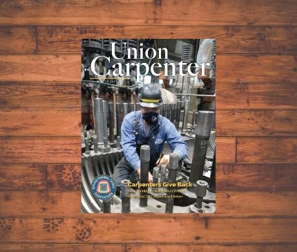 Union Carpenter magazine winter edition