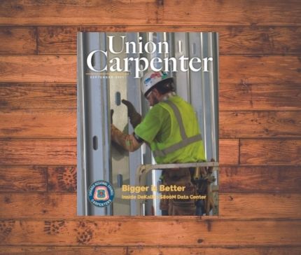 Union Carpenter magazine cover