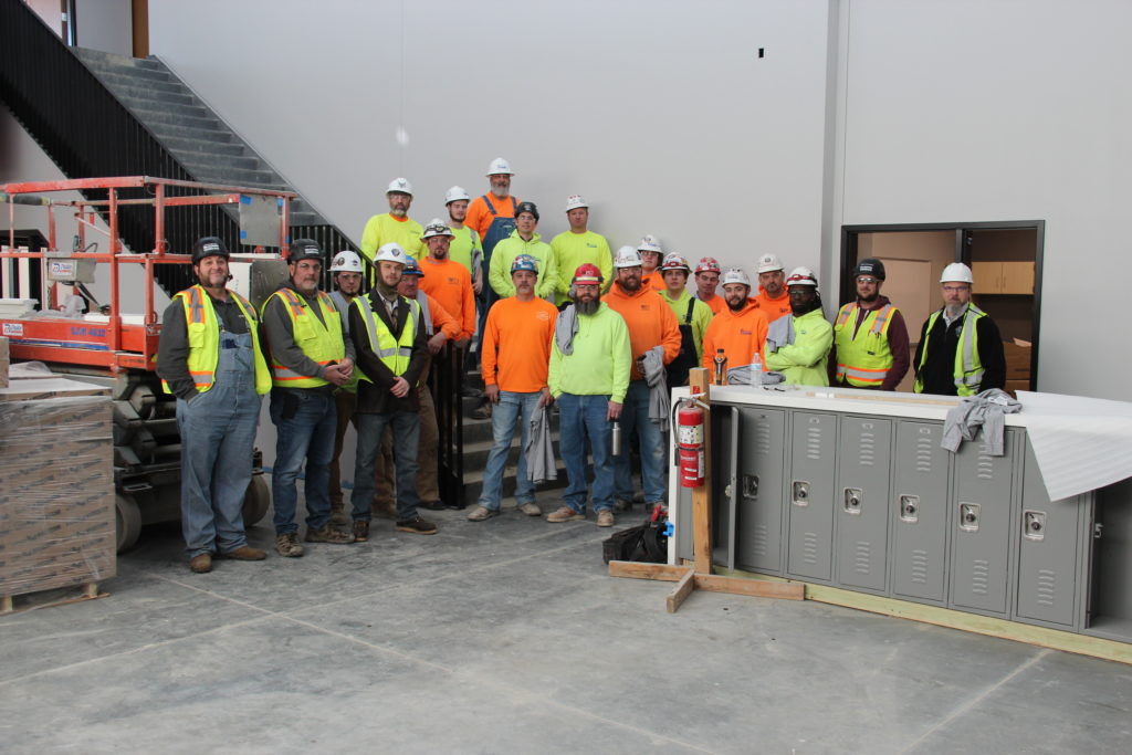 carpenters smiling for photo