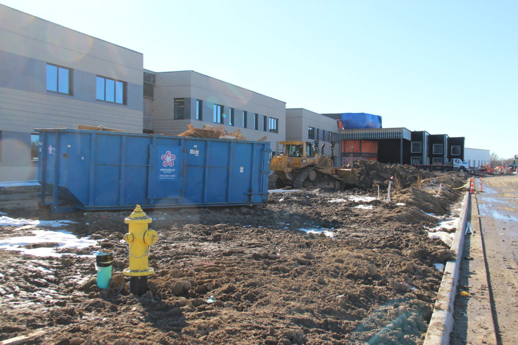 Lee's Summit Middle School construction