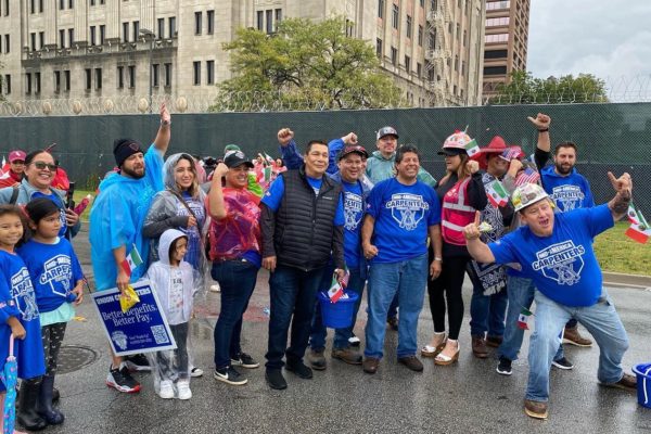 Image for Rain Can't Stop Us: Carpenters At Mexican Independence Day Parade