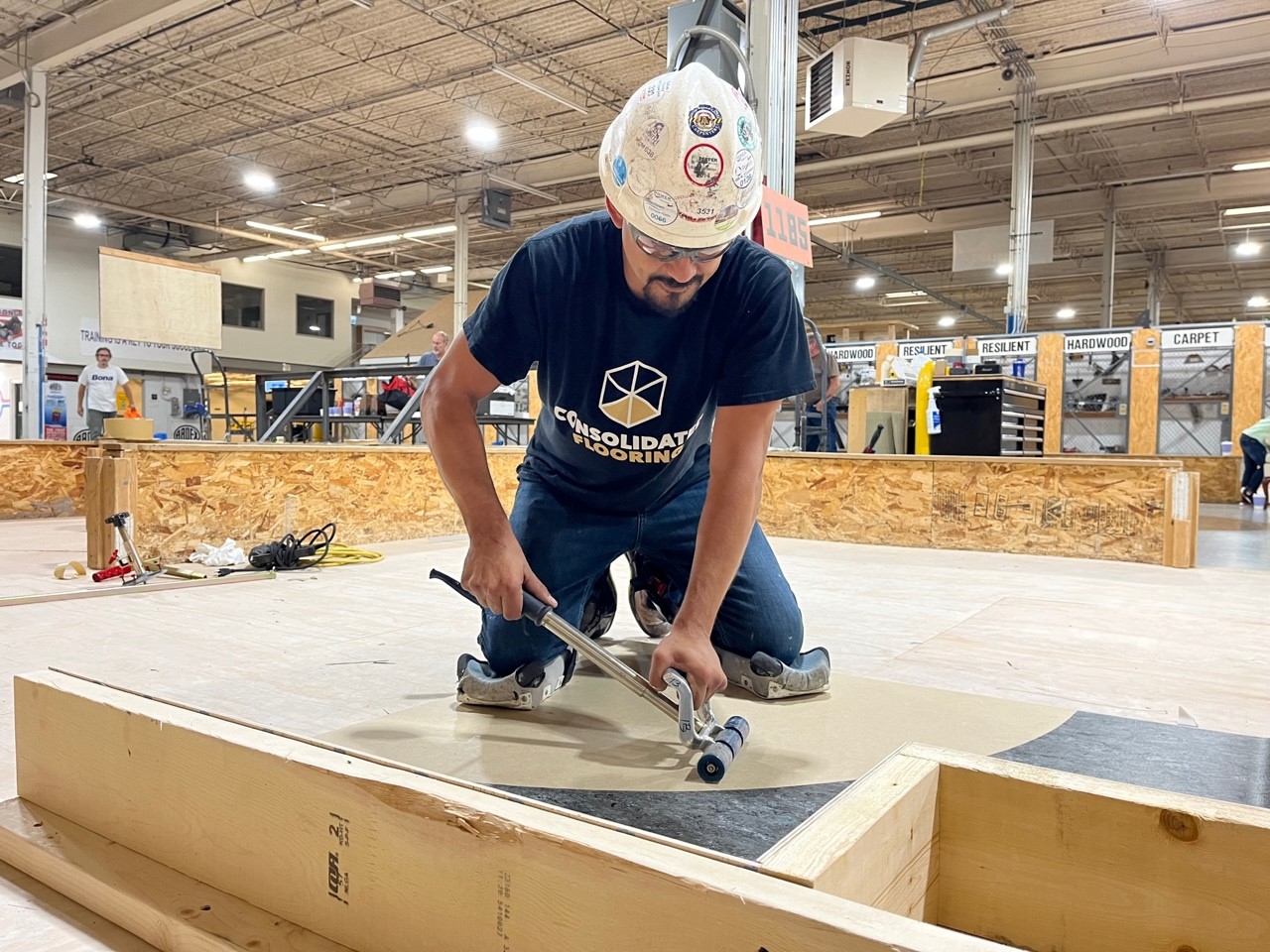 Image for MACRC Members Compete In Drywall & Flooring Olympics