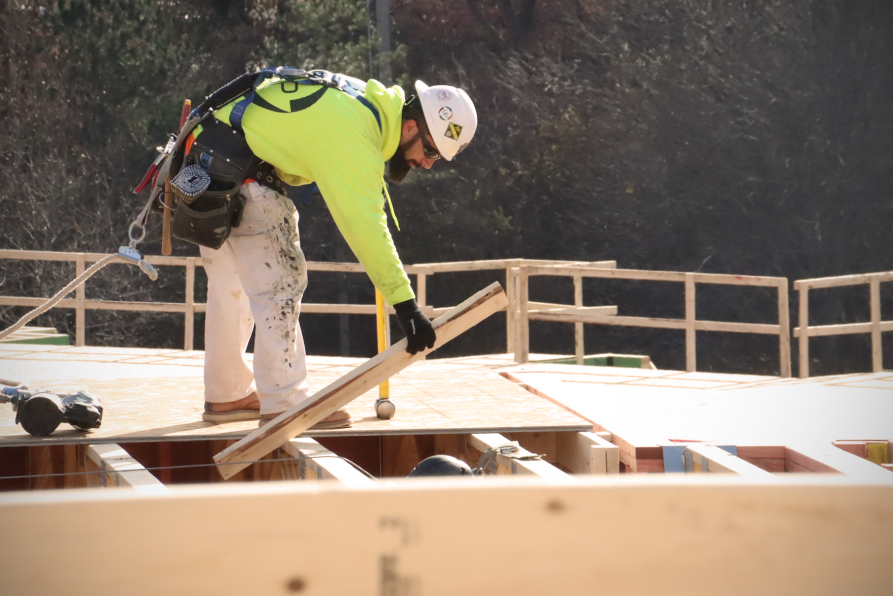 Construction of luxury apartments