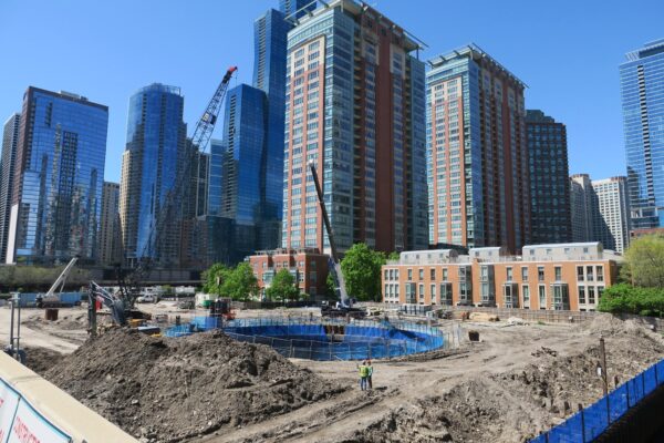 Image for Union Carpenters Begin Work On Chicago Skyscraper