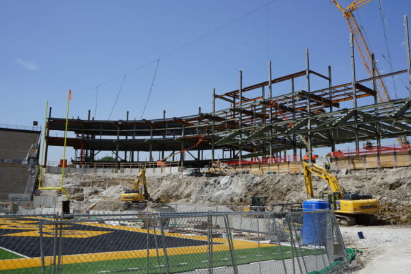 Image for Union Carpenters Building On New Addition To Mizzou Football Stadium