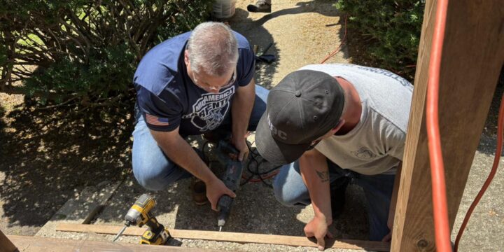 Image for Carpenters Give Back To Family Of Fallen Firefighter