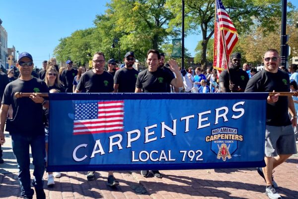 Image for Carpenters Take To The Streets On Labor Day