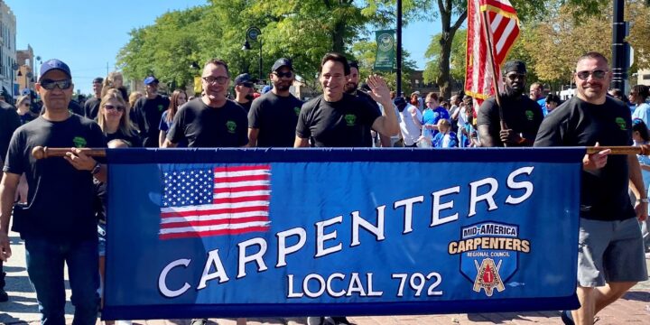 Image for Carpenters Take To The Streets On Labor Day