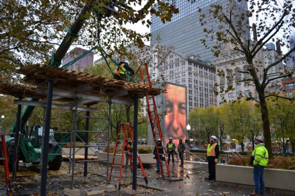 Image for Chicago Carpenters Build New Addition At Millennium Park