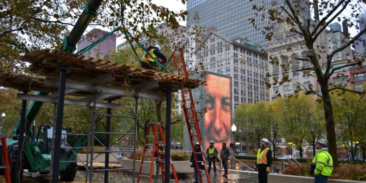 Image for Chicago Carpenters Build New Addition At Millennium Park